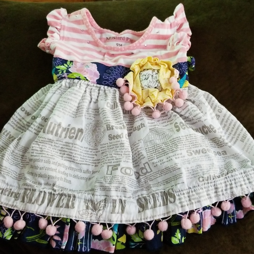 Mustard Pie children's outfit
